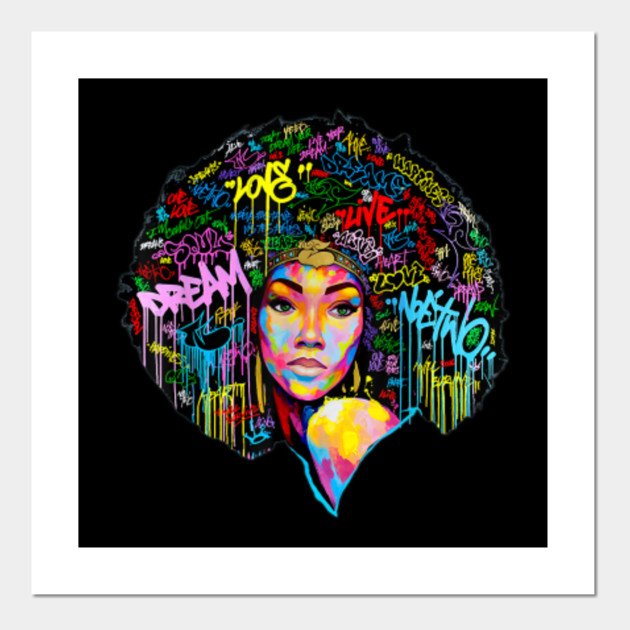 Beautiful Black Girl Magic T Shirt Curly Hair Gift For Girl