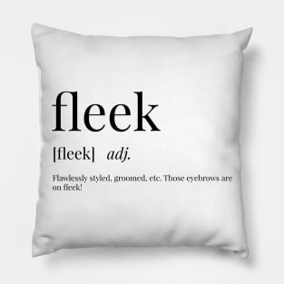 Fleek Definition Pillow