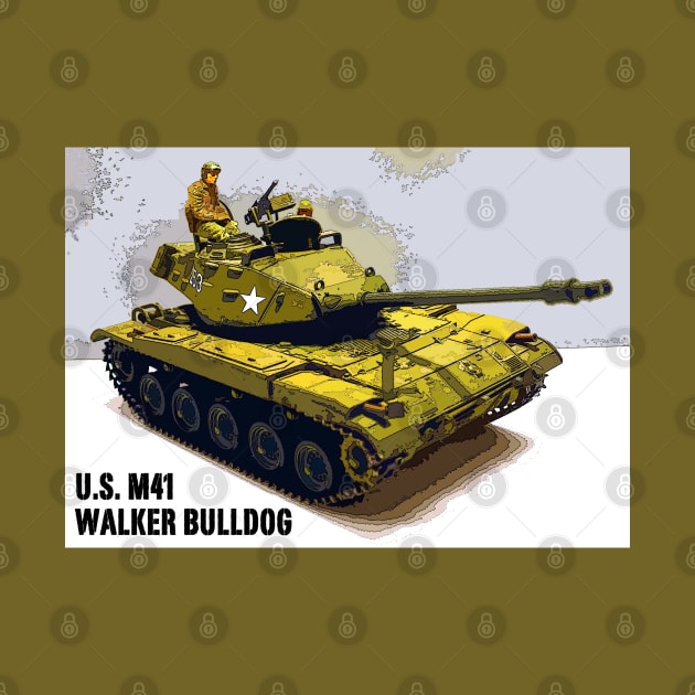 U.S. M41 Walker Bulldog by Busybob