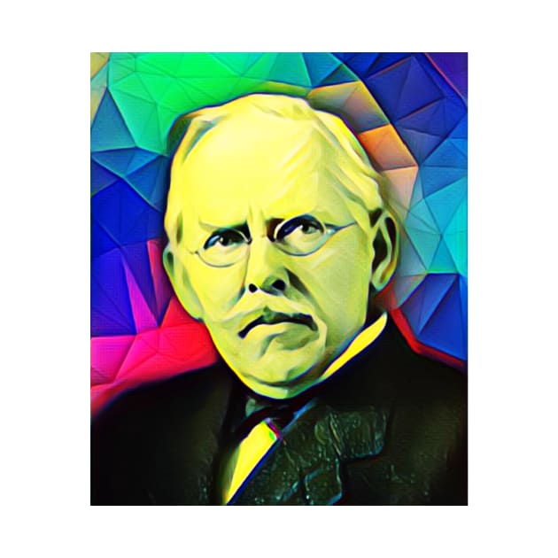 Jacob Riis Colourful Portrait | Jacob Riis artwork 6 by JustLit