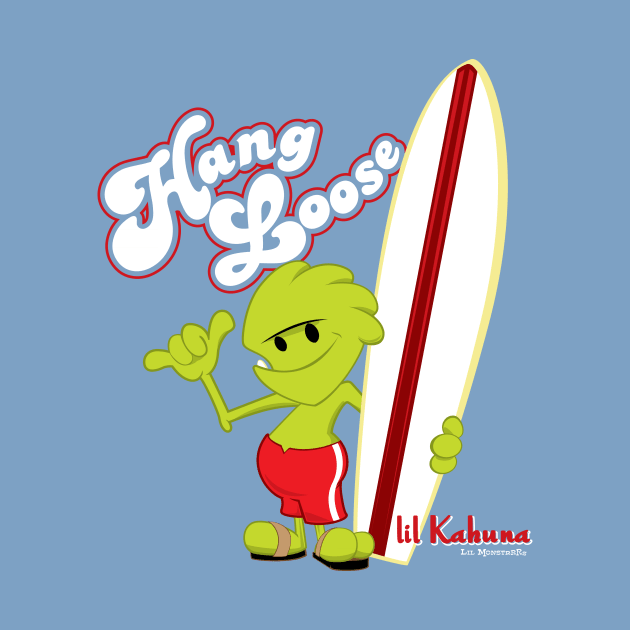 Lil Monstrrrs: Hang Loose, Lil Kahuna by scout1138