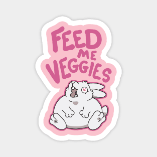 Feed Me Veggies Magnet