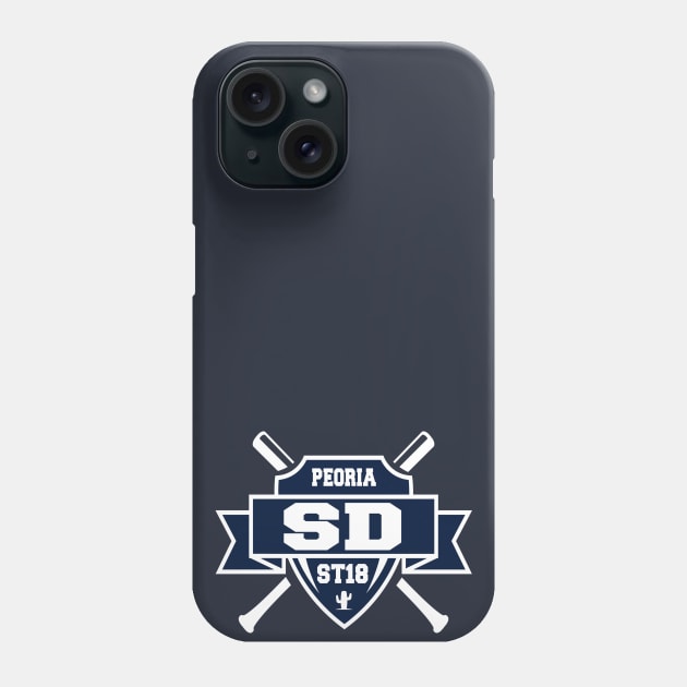 Peoria, Arizona Spring Baseball! Phone Case by OffesniveLine