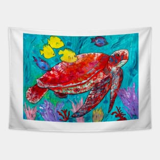 Sea Turtle Tapestry