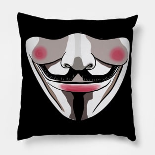 Anonymous Mask Pillow
