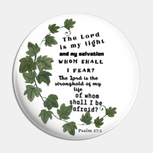 Psalm 27:1 Pin