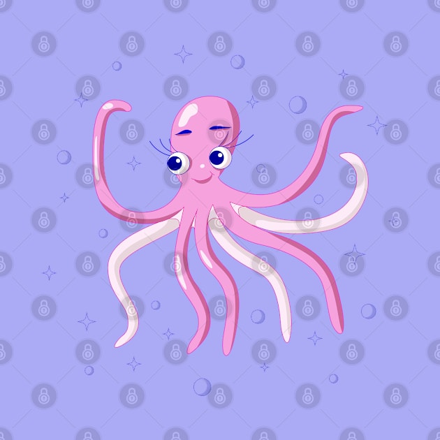 pretty octopus girl by Marina patterns