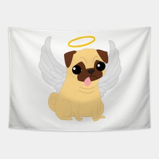 Angel Pug Tapestry