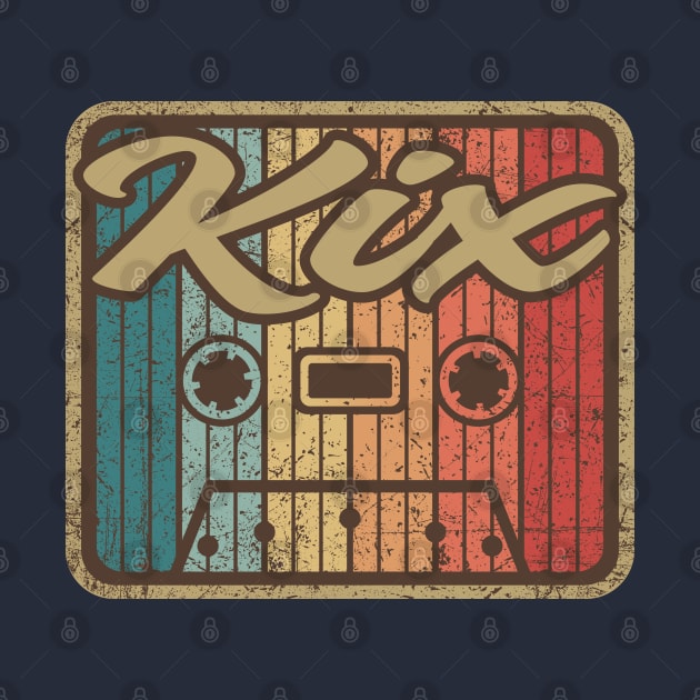 Kix Vintage Cassette by penciltimes