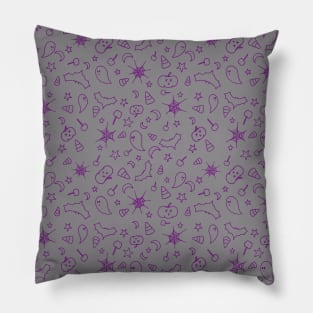 Halloween Surface Pattern Pillow