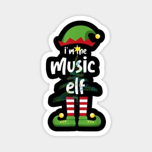 I'm The Music Elf Family Matching Christmas Pajama Gifts Magnet