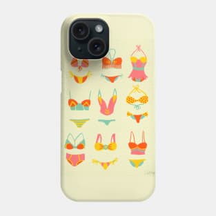 Bikini - Yellow Phone Case