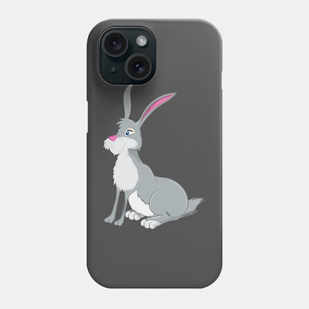 Hare Cartoon Phone Case by nickemporium1