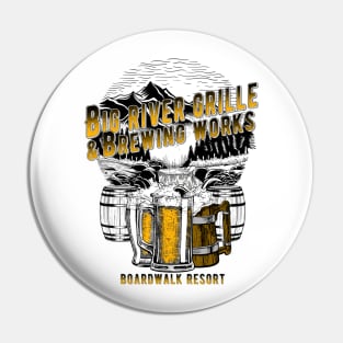 Big River Grille & Brewing Works at Boardwalk Resort Orlando Florida Pin