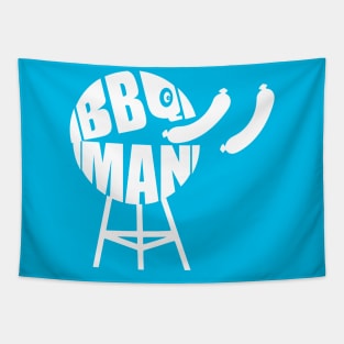 BBQ Barbeque Man Sausage Tapestry