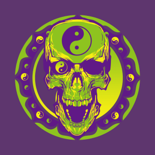 Skull of tai chi N°2 T-Shirt