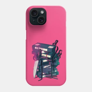 VHS horror 80s Phone Case