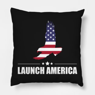 LAUNCH AMERICA Pillow