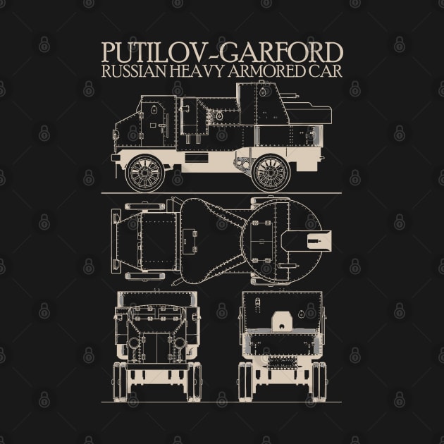 PUTILOV-GARFORD | WW1 Tank by Distant War