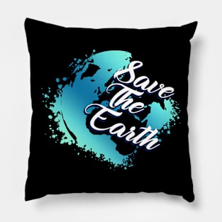 Earth day Pillow