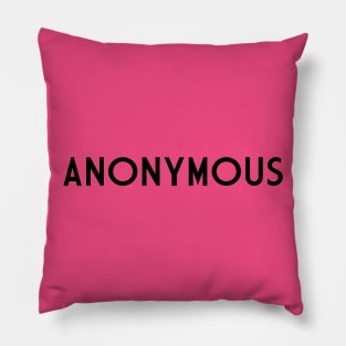 anonymous Pillow