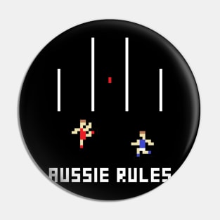 Aussie Rules Pixel Pin