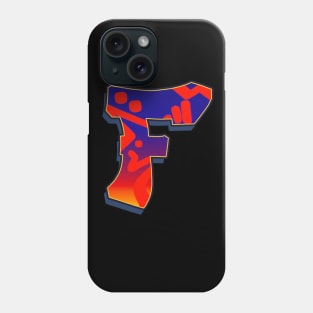 Letter F - Night Sky Phone Case