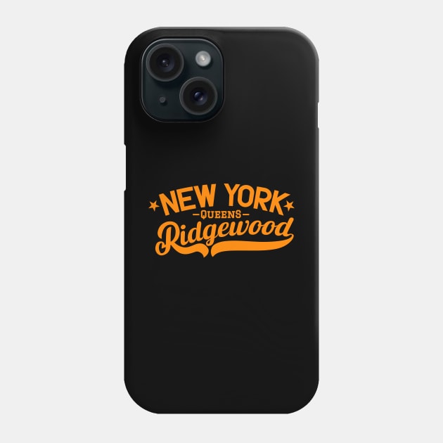 Ridgewood - A Vibrant New York Queens Neighborhood Phone Case by Boogosh