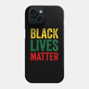 Black lives matter , american african matter Phone Case