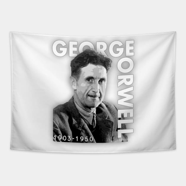 George Orwell Tapestry by SeattleDesignCompany