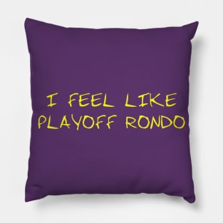 I FEEL LIKE PLAYOFF RONDO Pillow