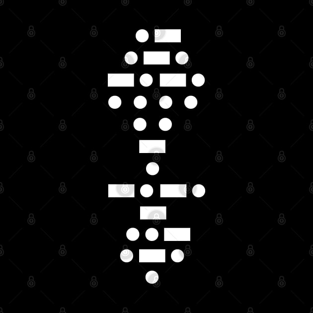 Architecture Morse Code by SLGA Designs