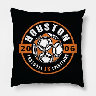 Football Is Everything - Houston Vintage Pillow