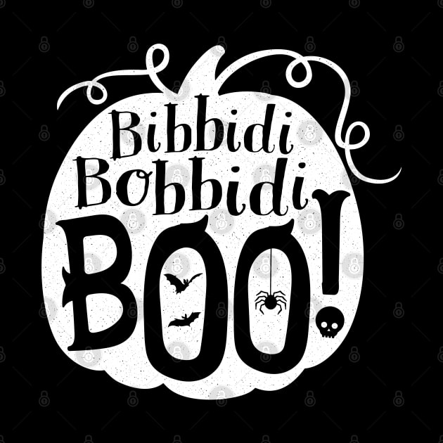 Bibbidi Bobbidi BOO (White) by onarolltees