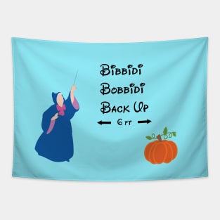 Bibbidi Bobbidi Back Up Tapestry