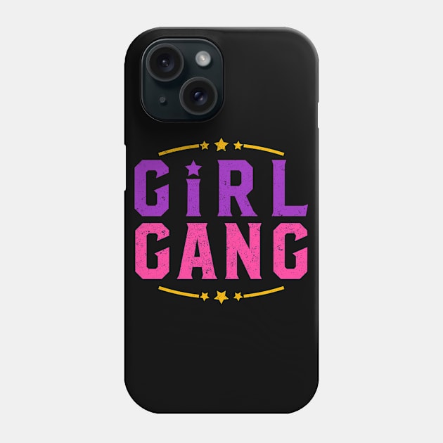 girl gang Phone Case by Monosshop