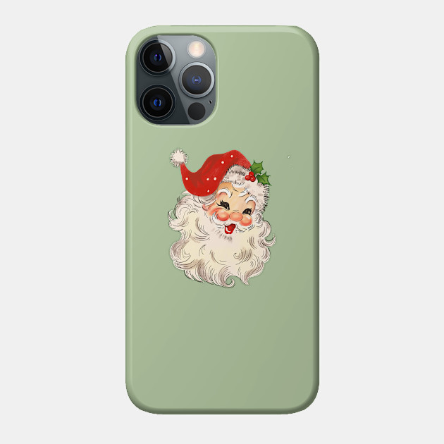 Vintage Santa No. 3 - Santa Claus - Phone Case