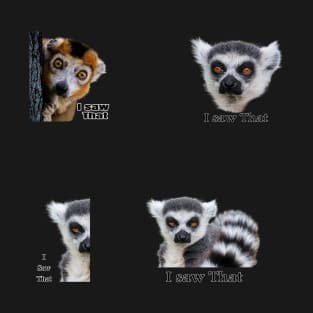 Lemur saw that stickers pack T-Shirt