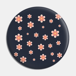 floral pattern Pin