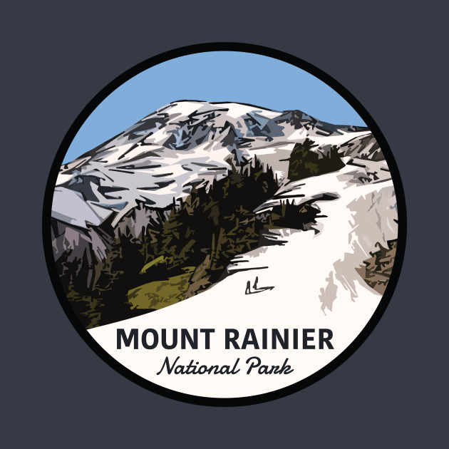 Mount Rainier National Park Paradise Hiking by LucentJourneys