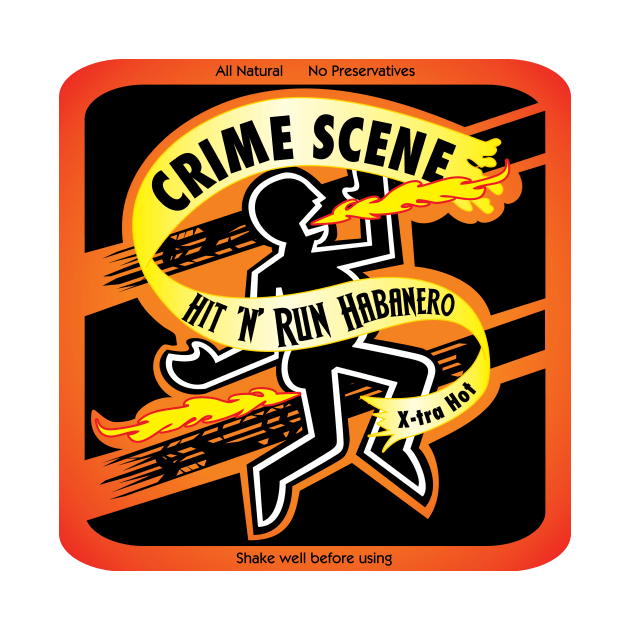 Crime Scene (Square) by hideedoodle