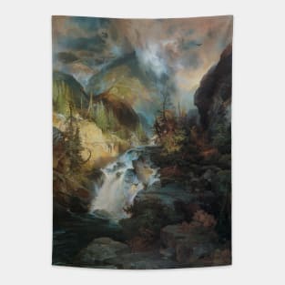 Children of the Mountains by Thomas Moran Tapestry