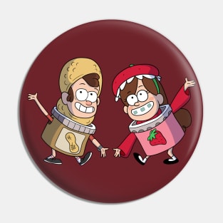 Pines Twins - PB&J Edition Pin