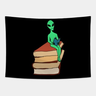 Alien reading Tapestry