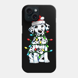 Dalmatian Christmas Tree Phone Case