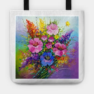 A bouquet of flowers for your beloved Tote