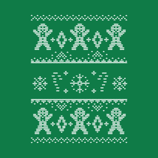 Gingerbread Christmas Sweater T-Shirt