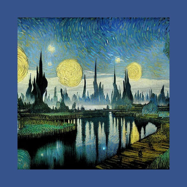 Starry Night in Kashyyyk by Grassroots Green