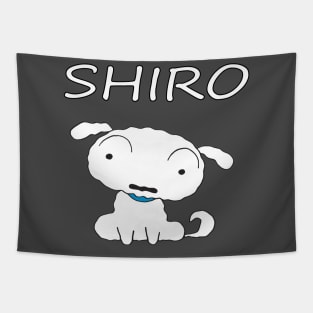 Shiro Shinchan pet dog Crayon Shin chan Tapestry