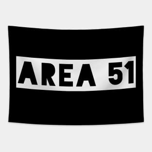 Area 51 ufo alien Tapestry